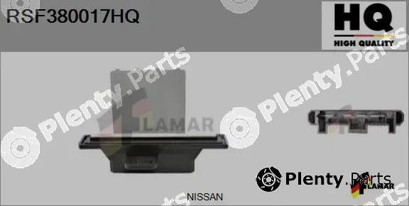 Flamar RSF380017HQ — Resistor, interior blower