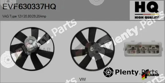Flamar EVF630337HQ — Fan, engine cooling