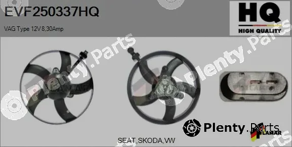 Flamar EVF250337HQ — Fan, engine cooling