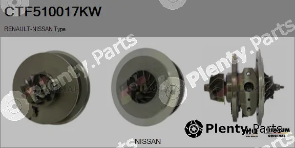 Flamar CTF510017KW — Core assembly, turbocharger