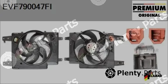 Flamar EVF790047FI — Electric Motor, radiator fan