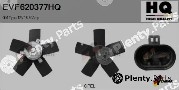 Flamar EVF620377HQ — Fan, engine cooling