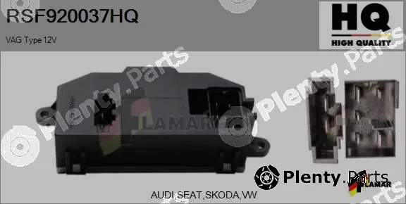 Flamar RSF920037HQ — Resistor, interior blower