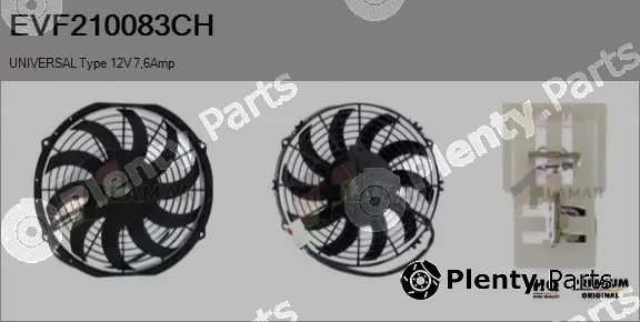 Flamar EVF210083CH — Electric Motor, radiator fan