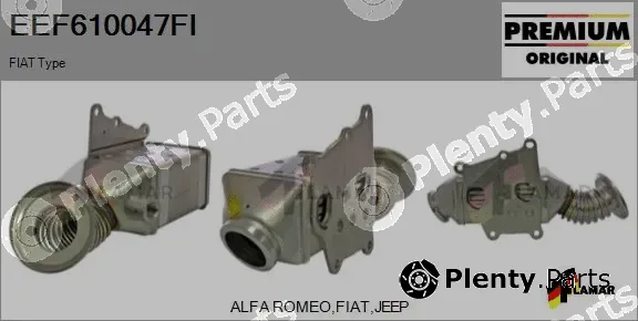 Flamar EEF610047FI — Cooler, exhaust gas recirculation