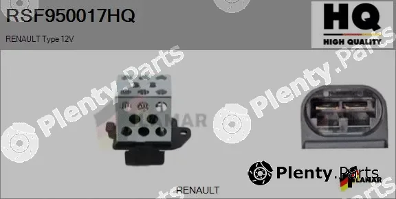 Flamar RSF950017HQ — Series resistor, electric motor (radiator fan)