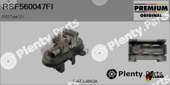 Flamar RSF560047FI — Resistor, interior blower
