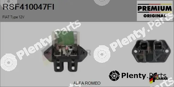 Flamar RSF410047FI — Series resistor, electric motor (radiator fan)