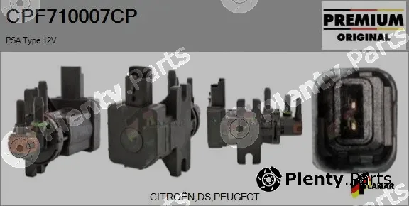 Flamar CPF710007CP — Pressure Converter, exhaust control