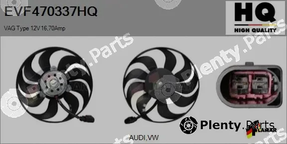 Flamar EVF470337HQ — Fan, engine cooling