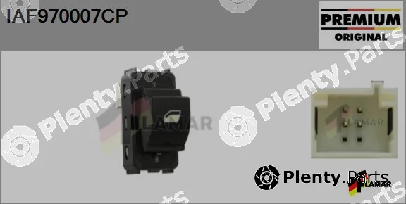 Flamar IAF970007CP — Switch, window regulator