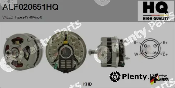 Flamar ALF020651HQ — Alternator