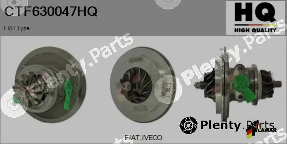 Flamar CTF630047HQ — Core assembly, turbocharger