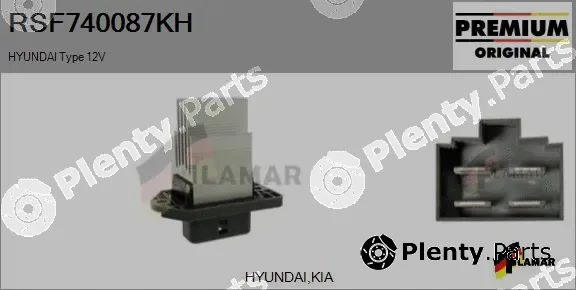 Flamar RSF740087KH — Resistor, interior blower
