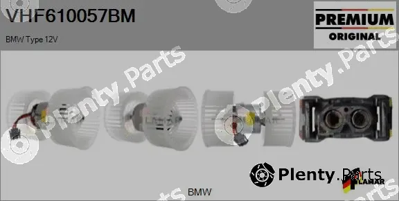 Flamar VHF610057BM — Interior Blower