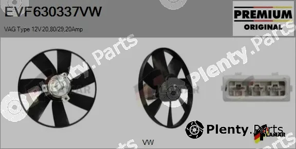 Flamar EVF630337VW — Fan, engine cooling