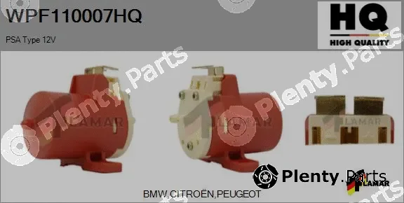 Flamar WPF110007HQ — Washer Fluid Pump, window cleaning