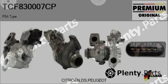 Flamar TCF830007CP — Charger, charging (supercharged/turbocharged)