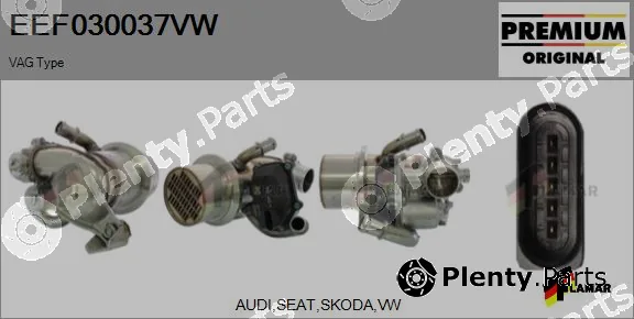 Flamar EEF030037VW — Cooler, exhaust gas recirculation
