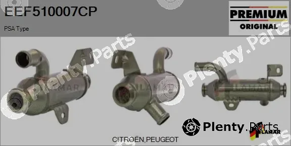 Flamar EEF510007CP — Cooler, exhaust gas recirculation