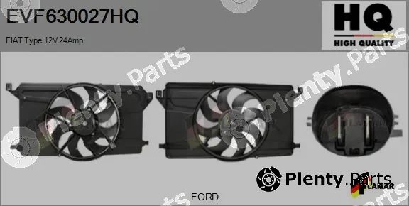 Flamar EVF630027HQ — Electric Motor, radiator fan