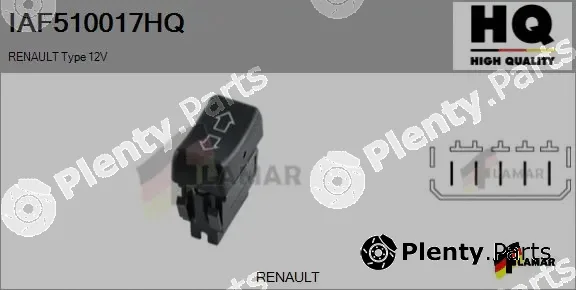 Flamar IAF510017HQ — Switch, window regulator