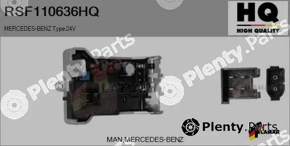 Flamar RSF110636HQ — Resistor, interior blower