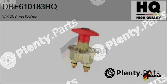 Flamar DBF610183HQ — Main Switch, battery