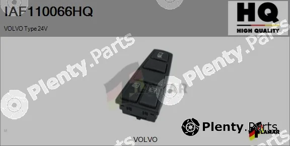 Flamar IAF110066HQ — Switch, window regulator