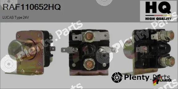 Flamar RAF110652HQ — Relay, starter
