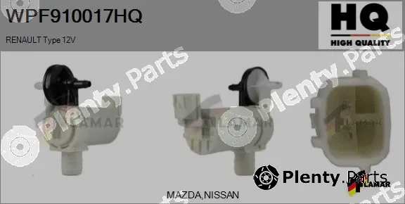 Flamar WPF910017HQ — Washer Fluid Pump, window cleaning