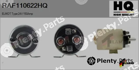 Flamar RAF110622HQ — Relay, starter