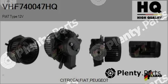 Flamar VHF740047HQ — Interior Blower
