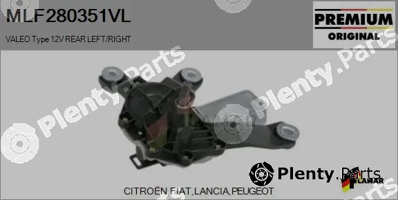 Flamar MLF280351VL — Wiper Motor