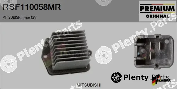 Flamar RSF110058MR — Resistor, interior blower