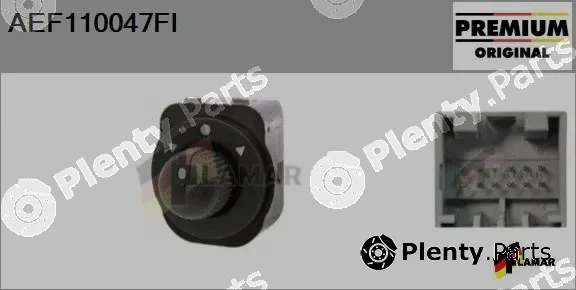 Flamar AEF110047FI — Switch, exterior rearview mirror adjustment