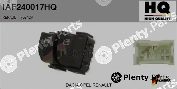 Flamar IAF240017HQ — Switch, window regulator