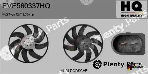 Flamar EVF560337HQ — Fan, engine cooling