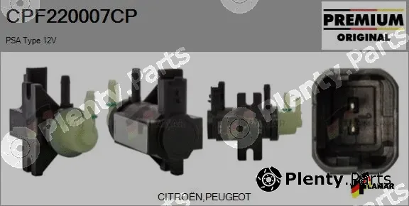 Flamar CPF220007CP — Pressure Converter, exhaust control