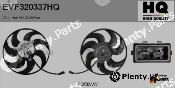 Flamar EVF320337HQ — Fan, engine cooling