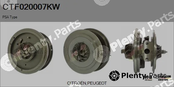 Flamar CTF020007KW — Core assembly, turbocharger