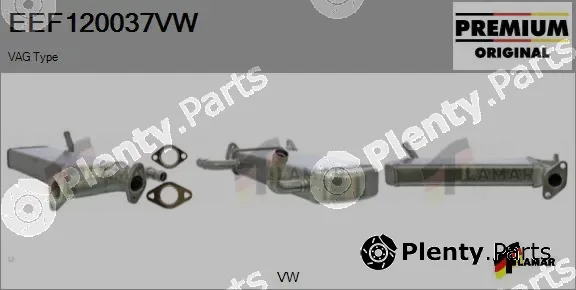 Flamar EEF120037VW — Cooler, exhaust gas recirculation