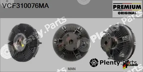 Flamar VCF310076MA — Clutch, radiator fan