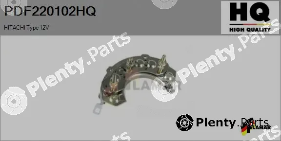 Flamar PDF220102HQ — Rectifier, alternator