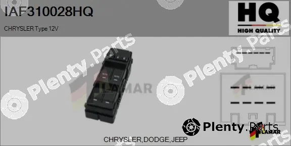 Flamar IAF310028HQ — Switch, window regulator