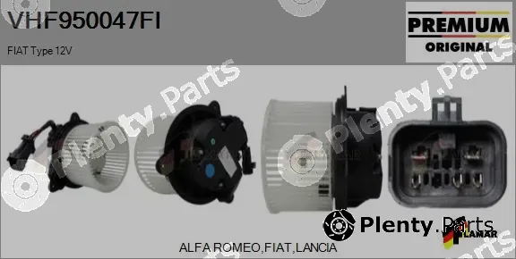 Flamar VHF950047FI — Interior Blower