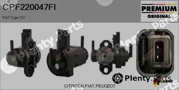 Flamar CPF220047FI — Pressure Converter, exhaust control