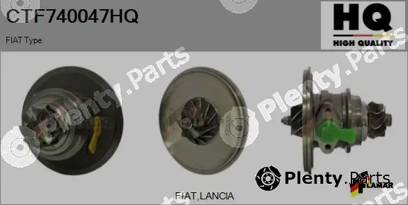 Flamar CTF740047HQ — Core assembly, turbocharger