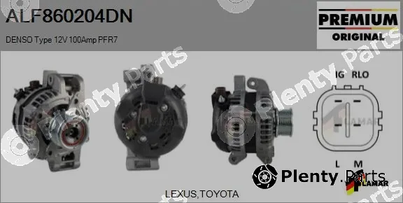 Flamar ALF860204DN — Alternator