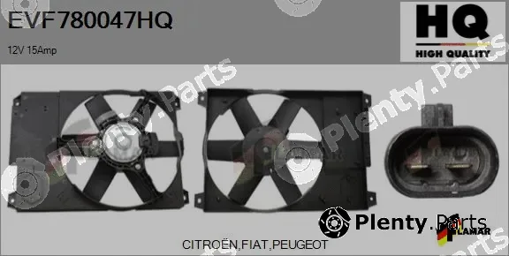 Flamar EVF780047HQ — Electric Motor, radiator fan